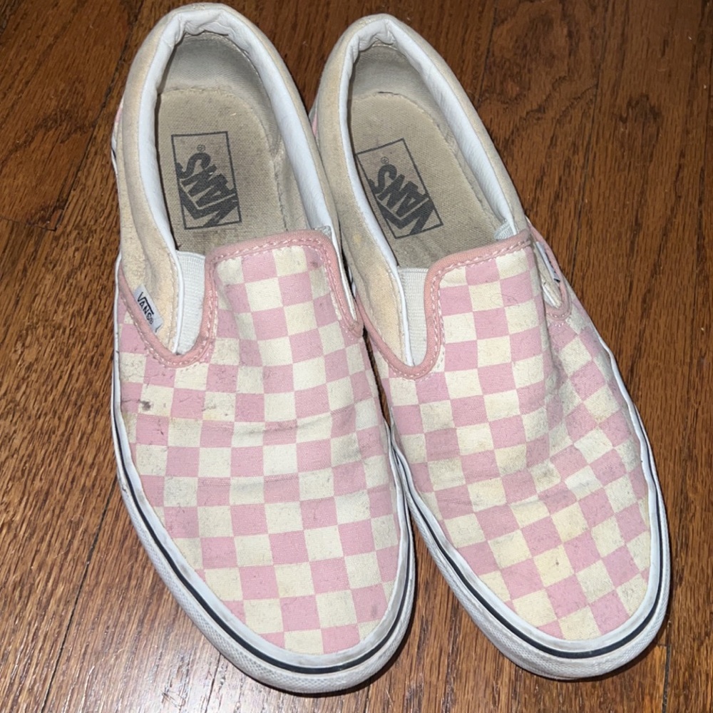 Checkered Slip-On Vans